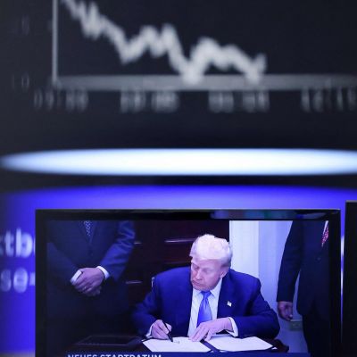 Euro zone to get hard data on tariff damage as ECB sets rates