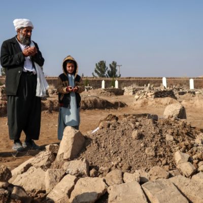 ‘I can’t walk anymore’: Afghans freeze to death on route to Iran