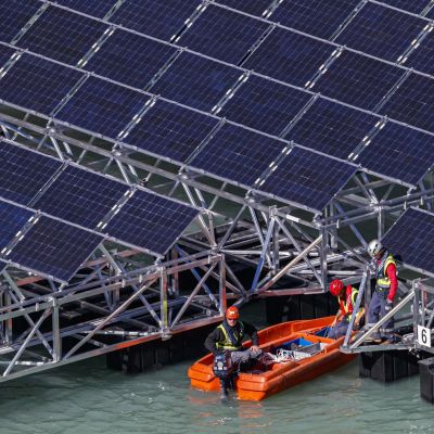 A southern Swiss region votes on a plan to fast-track big solar parks on Alpine mountainsides