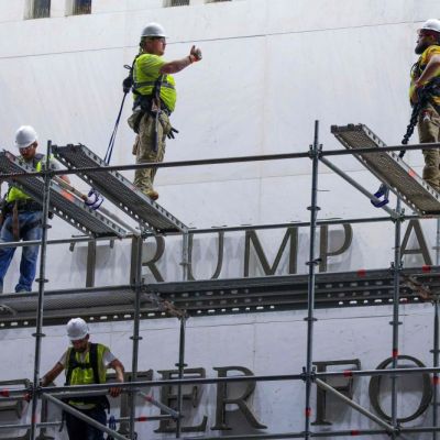 Removal of Trump's name from Kennedy Center begins after court ruling Img