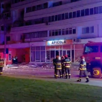 Russian drone hits apartment building in Romania, injuring two people | LBC