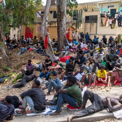 Spanish PM blasts 'selfish' EU nations over criticism after 60,000 migrants cross border from Morocco - as death toll rises to 77