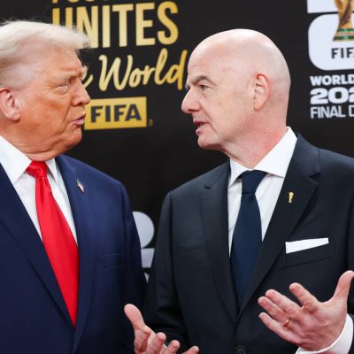 Fifa boss urged to quit as Trump intervention sparks World Cup red card crisis - and USA humiliated by Belgium anyway despite President's meddling | LBC