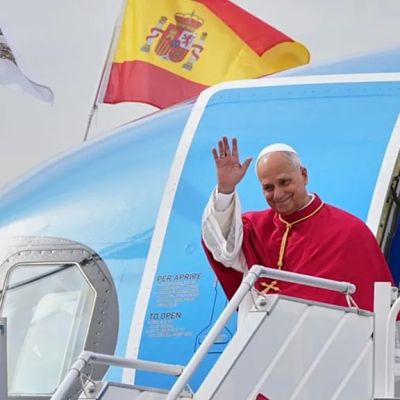 Pope Leo XIV calls for ‘end to polarisation’ as he makes the first papal visit to Spain in 15 years