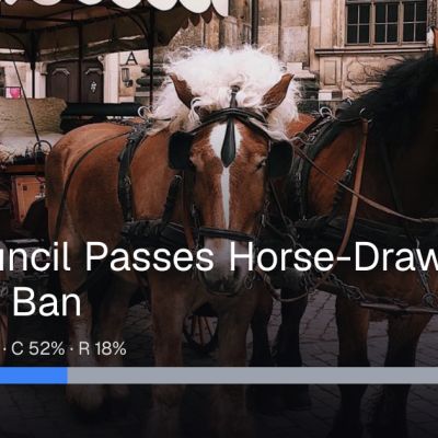 NYC Council Passes Horse-Drawn Carriage Ban