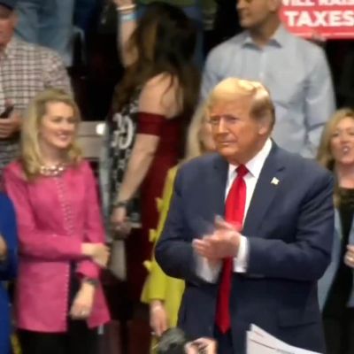 Trump’s freewheeling speeches offer a dark vision of a second term