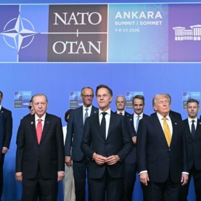 How NATO leaders reacted to Erdogan’s revolver gift