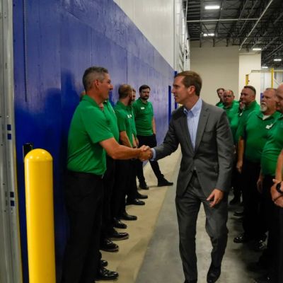 Huge new Henderson, Kentucky paper mill saluted by governor, other celebs