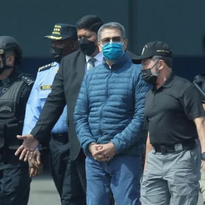 Former Honduran president pardoned by Trump released from US prison