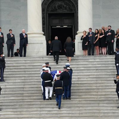 Watch Live: Sen. Lindsey Graham remembered in Washington ceremonies today