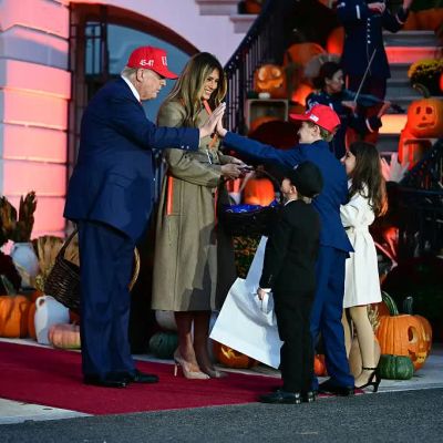 Pres. Trump and First Lady Melania host Halloween event at WH