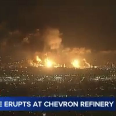 Massive Explosion Ignites Inferno at Chevron’s El Segundo Refinery; Blaze Contained with No Injuries Reported