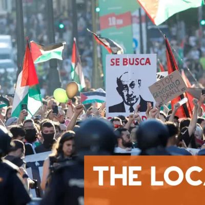 Left and right clash in Spain over Vuelta’s pro-Palestine protests