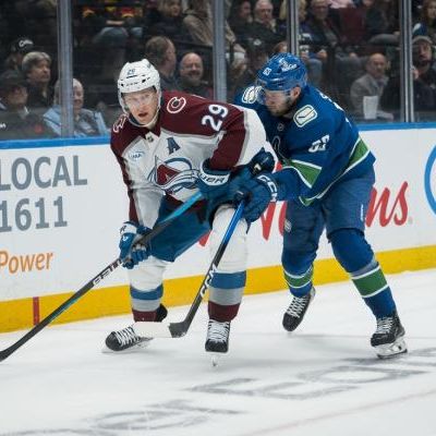Gavin Brindley’s OT goal lifts Avalanche past Canucks