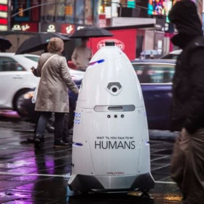 Security companies are turning to robots as the labour shortage bites