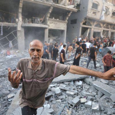 Israeli strikes kill two children in Gaza