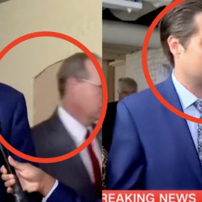 GOP Rep Appears To Purposely Shove Himself Into Gaetz After McCarthy Vote