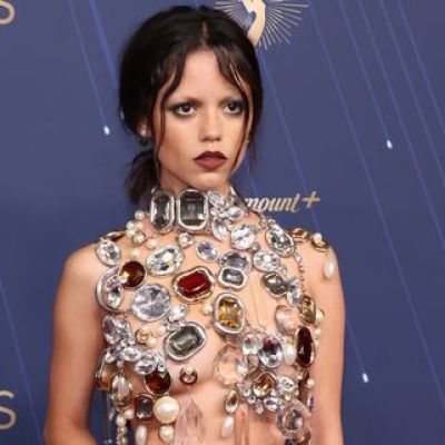 Jenna Ortega’s Emmys Top Was a Net of Gems — and Nothing Else
