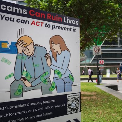 Law passed for scammers, mules, to be caned after victims in Singapore lose almost S$4 billion since 2020