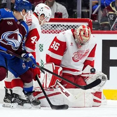 John Gibson, Red Wings return favor, shut out Avalanche