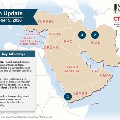 Iran Update, October 5, 2026
