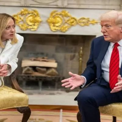 Internet crashes with memes after Donald Trump’s ‘beautiful’ compliment to Giorgia Meloni stirs drama at Gaza summit