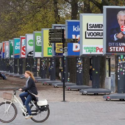 Dutch vote in elections in test of European populism’s reach