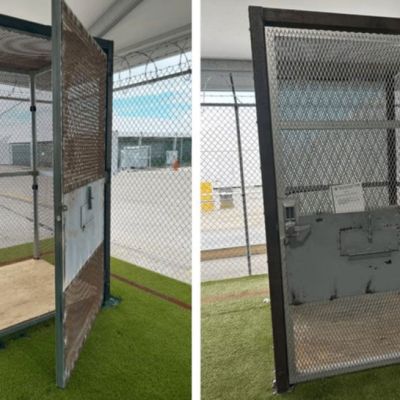 Alligator Alcatraz Used Small Cages to Confine Migrants