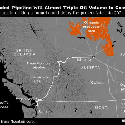 Trudeau’s Mega Pipeline Promises to Redraw Global Oil Flows