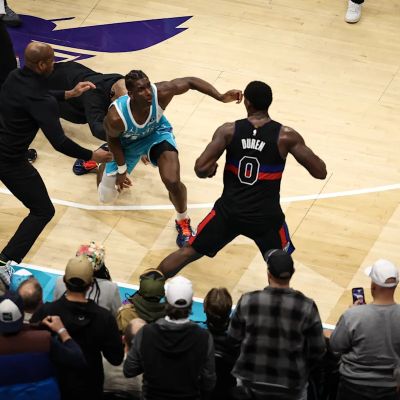 Jalen Duren, Isaiah Stewart among four ejected in big Hornets-Pistons brawl