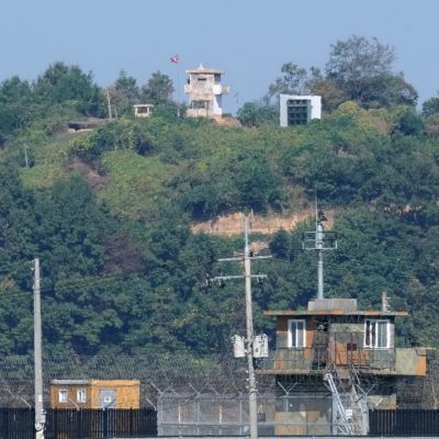 North Korea test-fires missile as tensions grow over border mine blasts