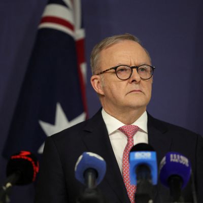 Australia PM Albanese arrives in Papua New Guinea ahead of defence treaty signing