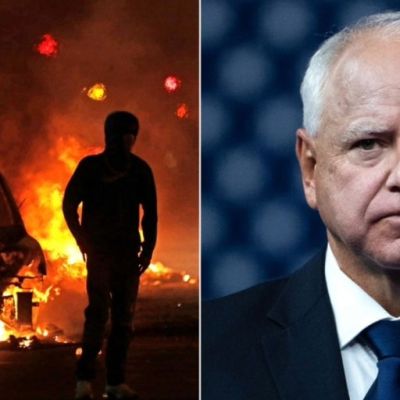 I watched as Gov. Tim Walz let my home state of Minnesota burn