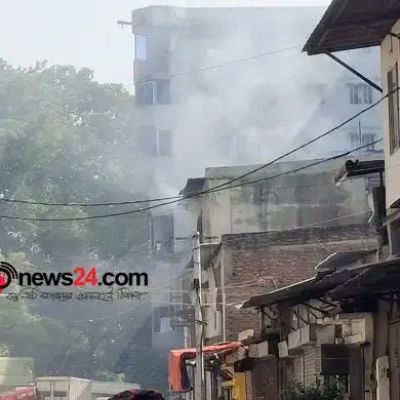 Mirpur factory fire not fully extinguished, smoke still rises