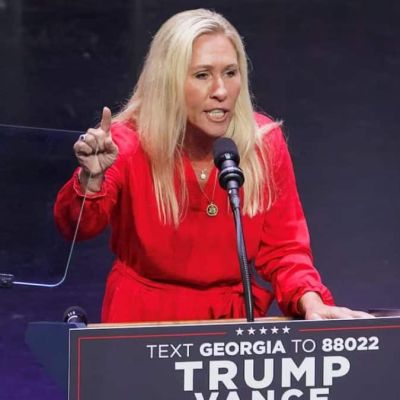 Marjorie Taylor Greene says her safety ‘at risk’ as she clashes with Trump over Epstein Files