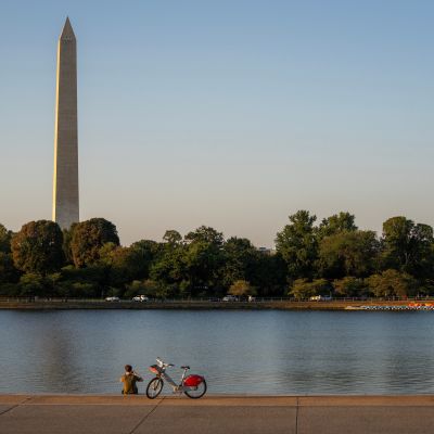 Former Olympian denies claim he was vandalising Washington D.C.’s reflecting pool