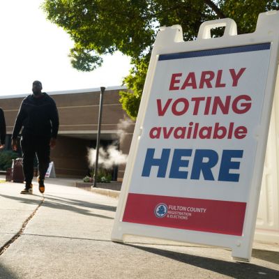 Early Voters In Battleground Georgia Already Top More Than Half Of 2020 Turnout