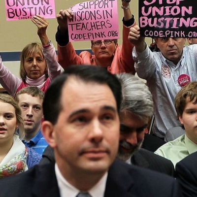 Scott Walker calls nixing of landmark WI law that led to mass protests in 2011 a 'brazen political action'