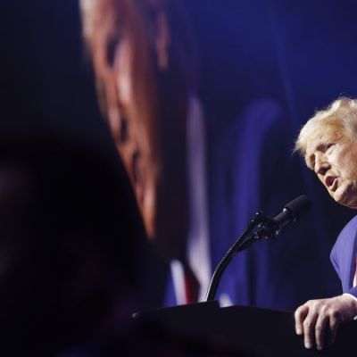 Trump’s social media company has tripled in value in five weeks