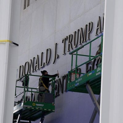Kennedy Center adds Trump’s name to building