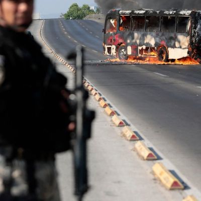 Violence erupts in Mexico after cartel leader 