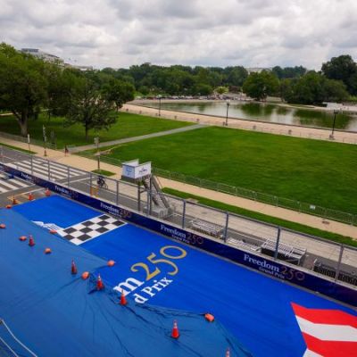 Inside DC’s historic heart, an IndyCar race backed by Trump kicks into gear