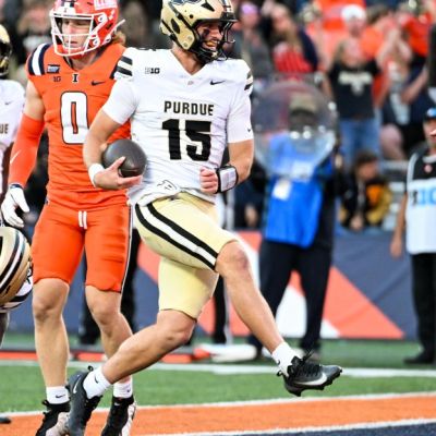 Purdue 24 Illinois 17: Popping Champaign.