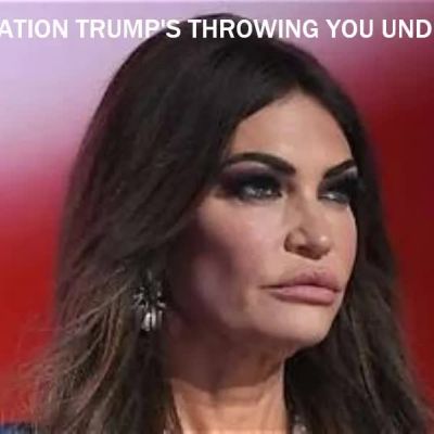 Trump Throwing Kimberly Guilfoyle Under The Bus Might Get Interesting