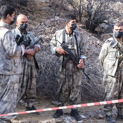 Kurdish PKK militants withdraw from Turkey as part of disarmament