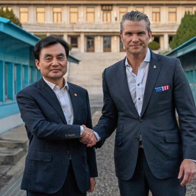Hegseth visits DMZ ahead of talks on US troops in South Korea