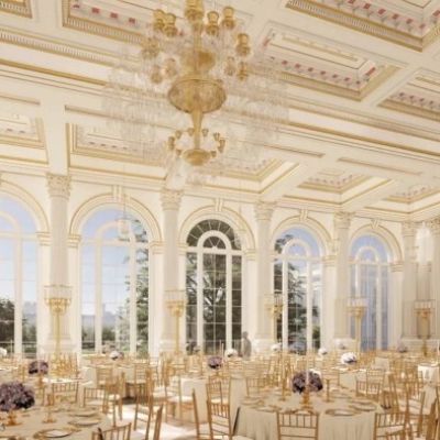 Ballroom blitz at the White House raises eyebrows