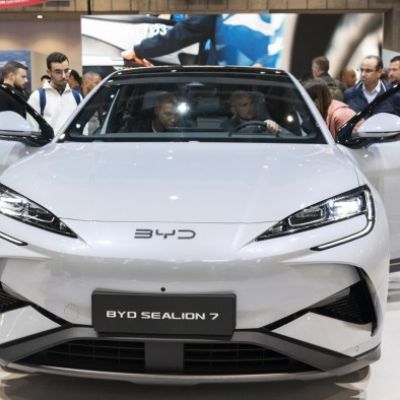 China’s EV leader BYD posts record sales in 2024