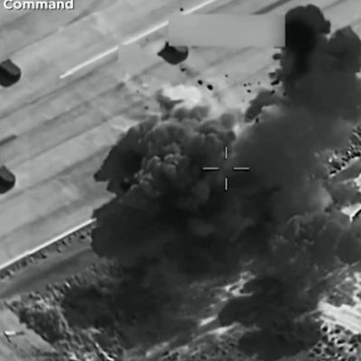 US strikes Iranian railway bridges on route to city of Khamenei's burial