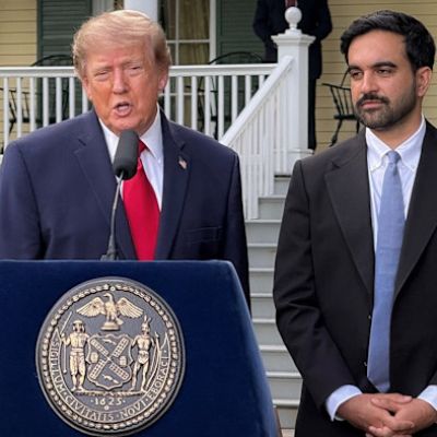 Donald Trump and Zohran Mamdani strike friendly tone in New York City housing talks